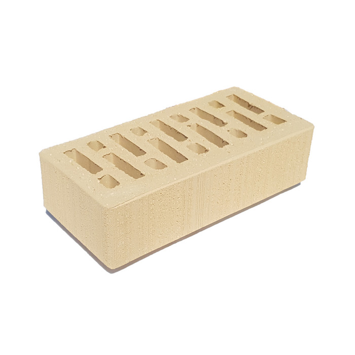 Кирпич облицовочный Строма Слоновая кость бархат 250х120х65 мм