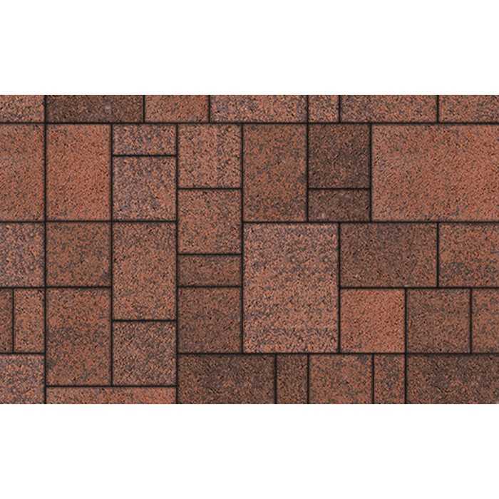 Плитка тротуарная Мюнxен Б.2.Ф.6см Листопад гранит Клинкер